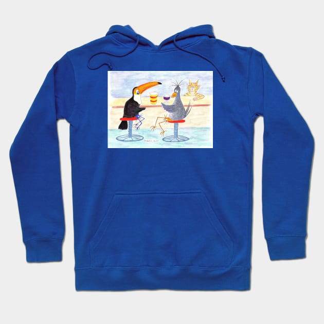 Toucan Crow Barcat Hoodie by MrTiggersShop